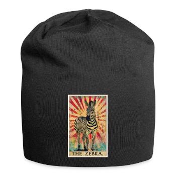 Zebras Zebra - Jersey Beanie - black - Front