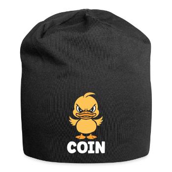 Furious Duckling Coin - Jersey Beanie - black - Front