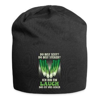 Gym DU BIST SEXY DU BIST STEILER BIN EIN LAUCH - Jersey-Beanie - Schwarz - Vorne