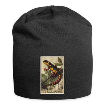 Fire Salamander Salamander - Jersey Beanie - black - Front