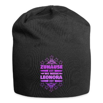 Wife Leonora - Jersey Beanie - black - Front