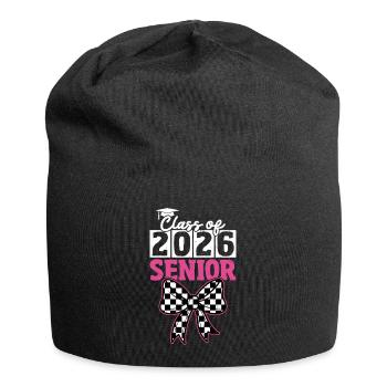 Class of 2026 Senior Graduation - Jersey Beanie - black - Front