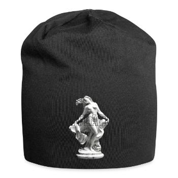 Marble Sculpture Dance Pose - Jersey Beanie - black - Front