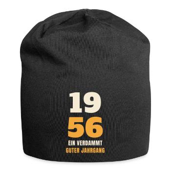 1956 Ein verdammt guter Jahrgang 70. Geburtstag - Jersey-Beanie - Schwarz - Vorne