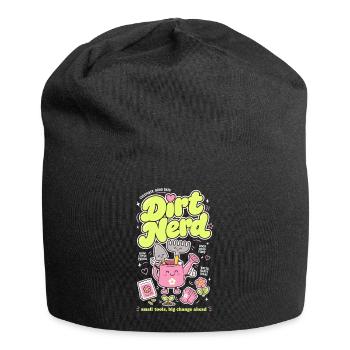 Urban Gardening Grow Your Own Plantlover - Jersey Beanie - black - Front