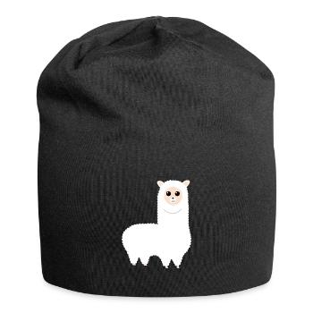 Alpaca alpaga - Bonnet en jersey - noir - Devant