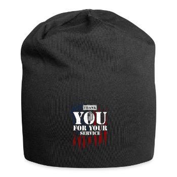 Merci pour votre service - Bonnet en jersey - noir - Devant