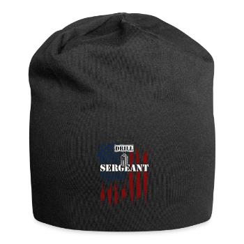 Drill Sergeant - Veteran - Jersey-Beanie - Schwarz - Vorne