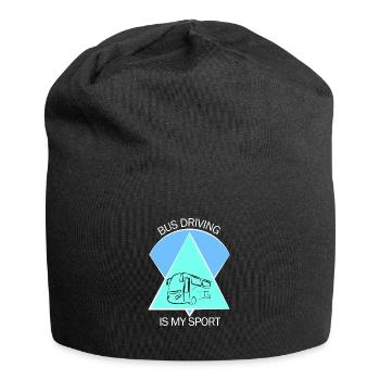 Bus Bus Driver School Bus Bus Bus Driver - Jersey Beanie - black - Front