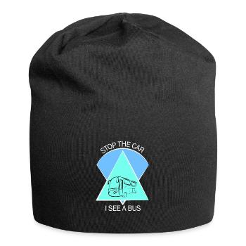 Bus Bus Driver School Bus Bus Bus Driver - Jersey Beanie - black - Front
