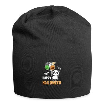 Panda Halloween Ballons pour enfants Pandas mignons - Bonnet en jersey - noir - Devant