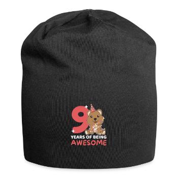 Quokka pour les enfants de 9 ans - Bonnet en jersey - noir - Devant