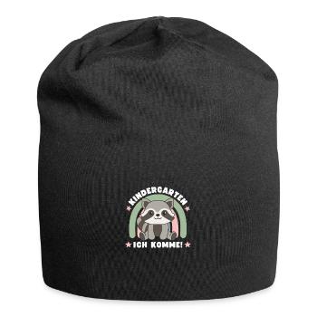 Maternelle j’arrive! - Bonnet en jersey - noir - Devant