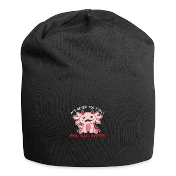 Axolotl il n’est jamais trop tôt pour le diable d’Halloween - Bonnet en jersey - noir - Devant