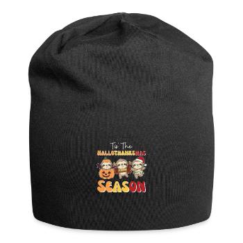 Tis' the Hallothanksmas Saison Paresseux - Bonnet en jersey - noir - Devant
