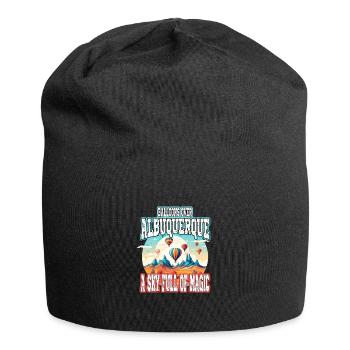 Albuquerque Ballon New Mexico Heißluftballon - Jersey-Beanie - Schwarz - Vorne