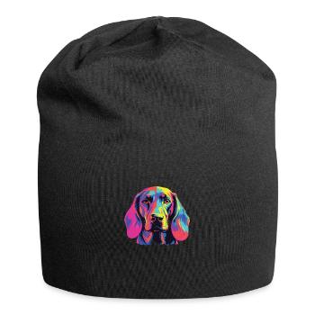 Aquarelles Bavarois colorés - Bonnet en jersey - noir - Devant