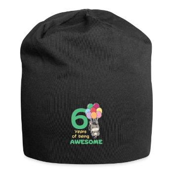 Âne pour les enfants de 6 ans de six ans - Bonnet en jersey - noir - Devant