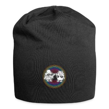 Cheeseburger Burger - Jersey-Beanie - Schwarz - Vorne