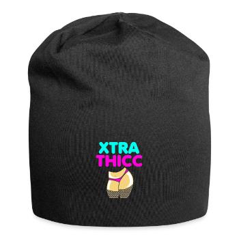 Positivité corporelle - Bonnet en jersey - noir - Devant