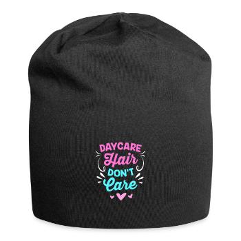 Kindergarten Erziehung Erzieher Erzieherin - Jersey-Beanie - Schwarz - Vorne