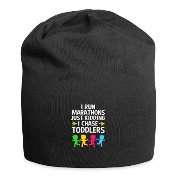 Kindergarten Erziehung Erzieher Erzieherin - Jersey-Beanie - Schwarz - Vorne