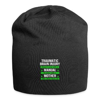 Traumatic brain injury - Jersey Beanie - black - Front