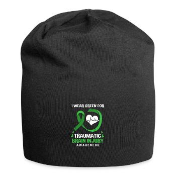 Traumatic brain injury - Jersey Beanie - black - Front
