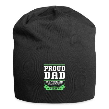 Traumatic brain injury - Jersey Beanie - black - Front