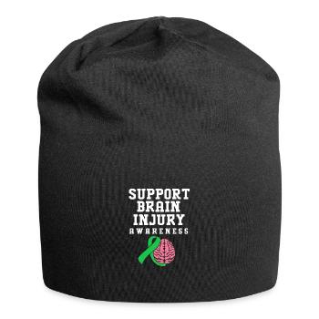Traumatic brain injury - Jersey Beanie - black - Front