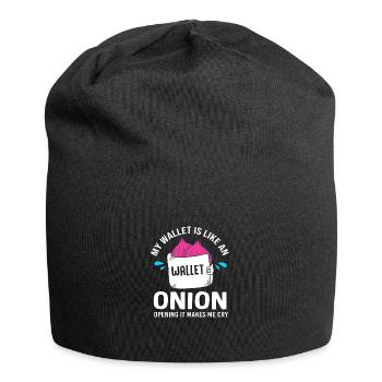 Oignon - Bonnet en jersey - noir - Devant