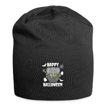 Koala Joyeux Halloween Bâton de Chaudron de Sorcière - Bonnet en jersey - noir - Devant