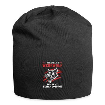 Loup-garou - Bonnet en jersey - noir - Devant
