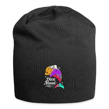 Maui Hawaii Hawaiian - Jersey Beanie - black - Front