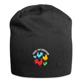 Poulet Volaille - Bonnet en jersey - noir - Devant