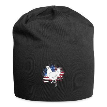 Farmer Farmer Farmer's Wife Farm - Jersey Beanie - black - Front