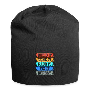 Autofahrer - Jersey-Beanie - Schwarz - Vorne