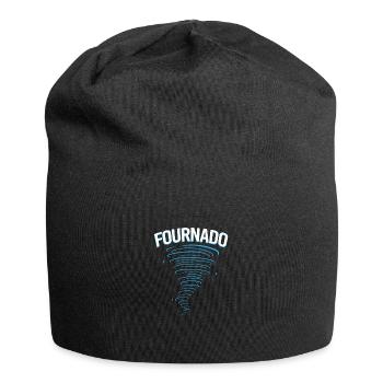 Tornado Birthday Children's Birthday Party - Jersey Beanie - black - Front