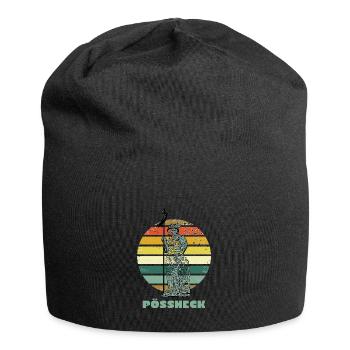 Ostthüringen Merch - Pößneck Marktbornmann - Jersey-Beanie - Schwarz - Vorne