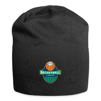 BASKETBALL DUNKING SLAM DUNK TOURNAMENT TEAM MOTIF - Jersey Beanie - black - Front