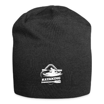 KAYAK AVIRON CANOË RAFTING SPORTS NAUTIQUES DE RIVIÈRE MOTIF - Bonnet en jersey - charbon - Devant