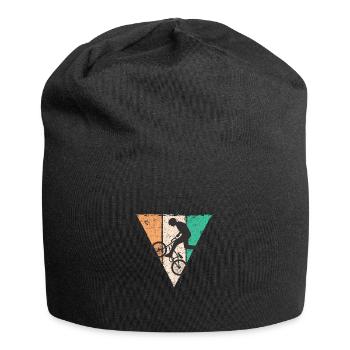 BMX VÉLO VELO JUMP BIKER STYLE DE CYCLISME MOTIFS - Bonnet en jersey - noir - Devant
