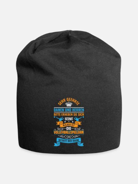 Beachvolleyball - Jersey-Beanie - Schwarz