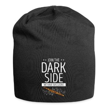 Fagottrohr für Fagottist und Fagottorchester - Jersey-Beanie - Schwarz - Vorne