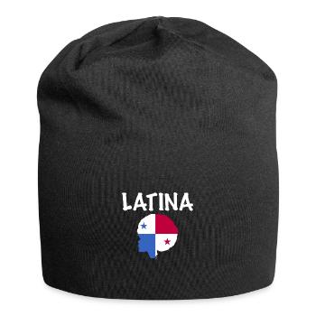 Afro Latina - Jersey Beanie - black - Front