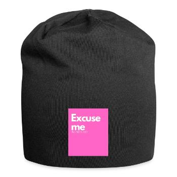 Excuse me Wir haben 2022 - Jersey-Beanie - Schwarz - Vorne