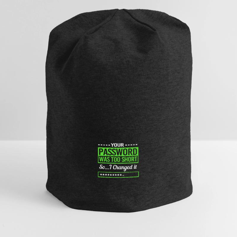 Cybersecurity Cyber Programmer Hacker Jersey Beanie