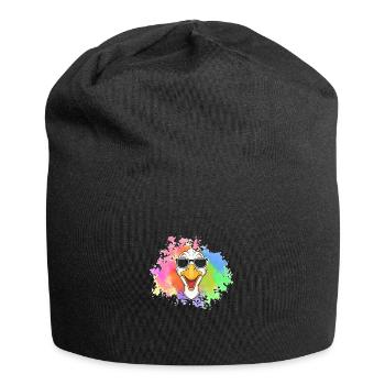 Gans - Jersey-Beanie - Schwarz - Vorne