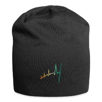 Flûte Heartbeat Flûte - Bonnet en jersey - noir - Devant