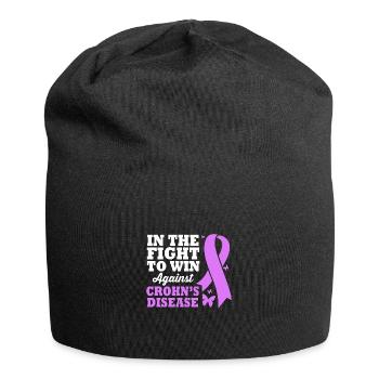Maladie de Crohn - Bonnet en jersey - noir - Devant